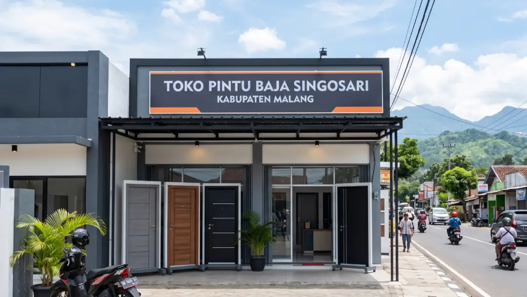 Toko Pintu Baja Singosari KABUPATEN MALANG